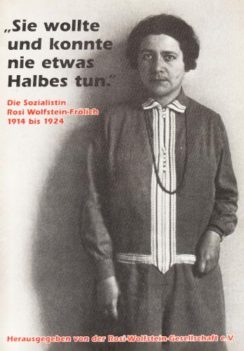 Sie wollte und konnte nie etwas Halbes tun.