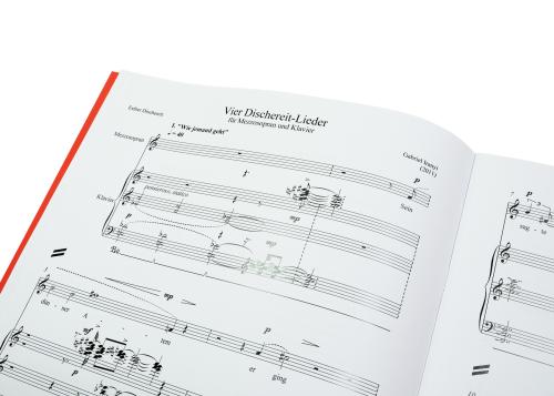 Ausschnitt von: Vier Dischereit-Lieder